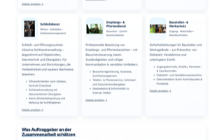 Middle homepage section of SafeTec24